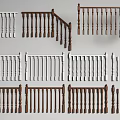 Various Home Fence Designs Featuring Wooden And White Railings With Decorative Styles