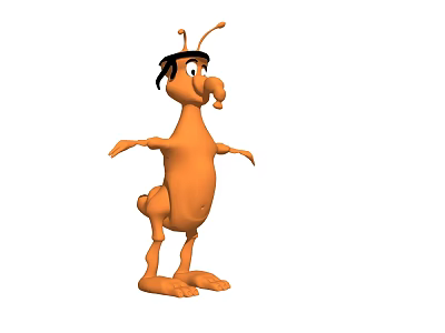 Anime Cartoon Characters 3d model