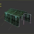 Outdoor Furniture Camouflage Tent With Side Windows And Durable Design