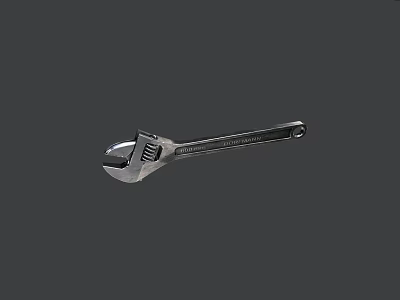 Metal wrench 3d model