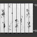 Vintage White Metal Radiator with Spotted Finish and Classic Design