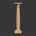 Modern Columns Stone Columns Stone Columns 3d model