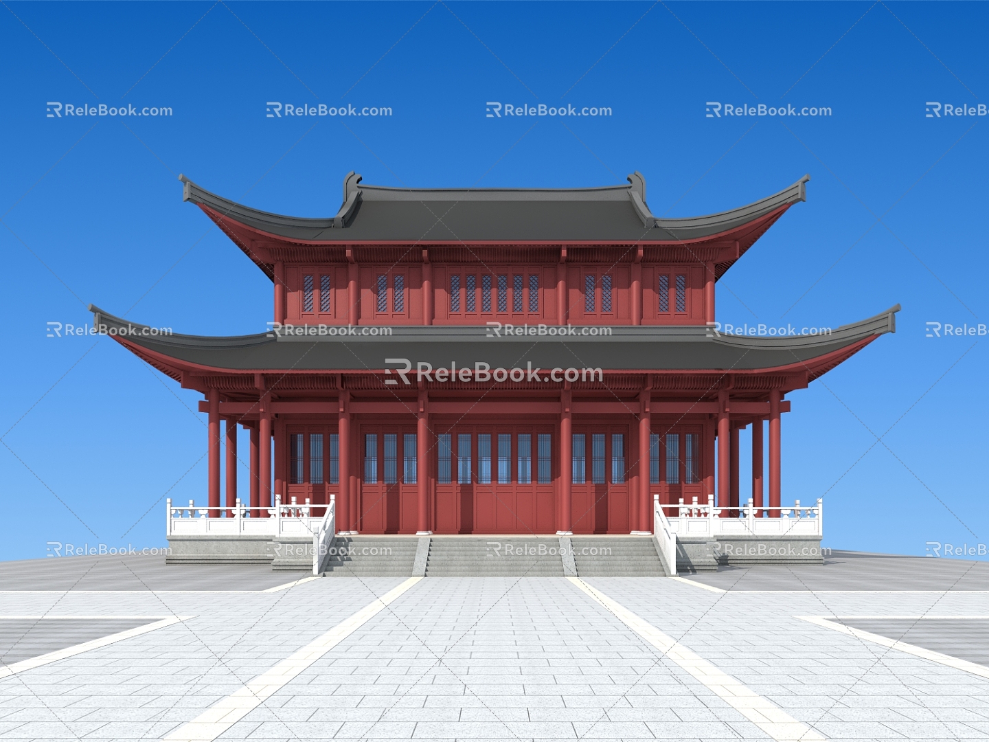 Chinese Ancient Palace 3d model