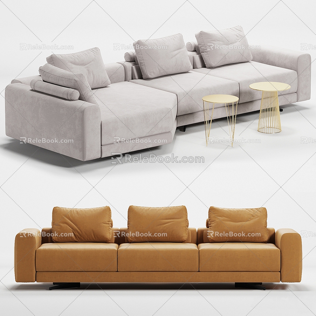 sofa albert 3d model