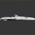 Modern fighter sci-fighter next-generation fighter sci-fighter 3d model