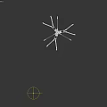 Shooting Target Tripod Stand With Two White Boards And Red Bullseye Targets