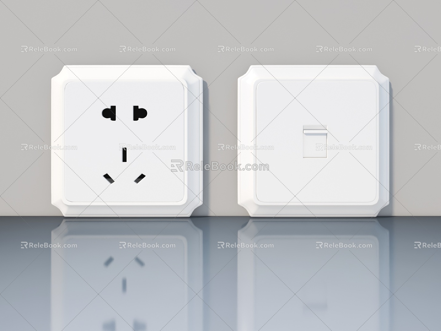 Plug ornaments 3d model