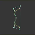 Crossbow Mechanical Crossbow Shift Bow and Arrow Shoot Far Equipment Weapons High-tech Crossbow 3d model