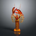 3D Artist Presents Realistic Red Lobster Model With Shiny Shell And Reflective Surface