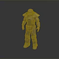 Mech Warrior Mech Soldier Machine Battlearm Mechanical Battlearm Machine Fighter Robot 3d model