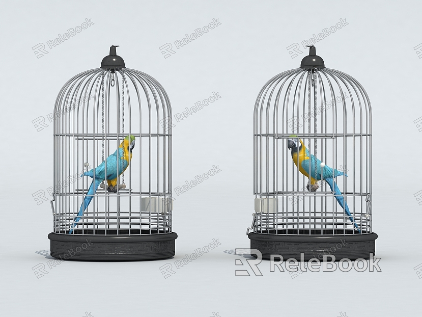 parrot birdcage pet parrot model