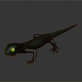 Lizard Anime Lizard Cartoon Lizard Reptile Cold Blooded Animal Reptile Reptile 3d model