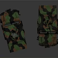 Two Camouflage Military Vehicles With Roof Mounted Weapons And Tactical Design