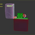 Lighter Machinery Lighter Kerosene Lighter Windproof Lighter 3d model