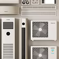 Modern air conditioning air conditioning combination 3d model