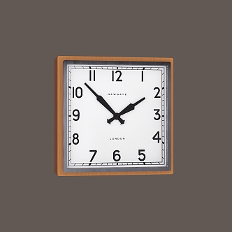 Clock clock wall clock alarm clock retro Chinese wall clock Chinese clock 3d model