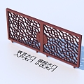 Wrought Iron Gate Courtyard Gate Entrance Gate Community Gate 3d model