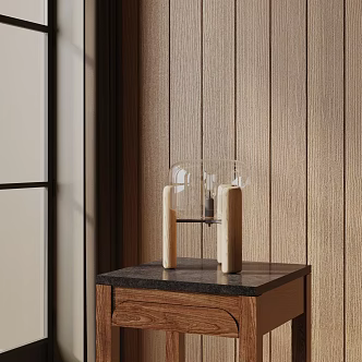 Modern table lamp 3d model