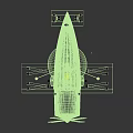 Unique Airplane Shaped Chandelier Featuring Metal Structure And Illuminated Warm Light