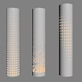 Modern Column Heterosexual Column Decorative Column 3d model