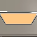 Modern Square LED Ceiling Light With Bright Illumination And Sleek Design 3d model