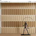 Modern partition screen partition 3d model