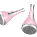 Pink And Silver Handheld Massagers For Daily Household Use With Ergonomic Design