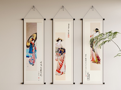 Japanese Decorative Painting model