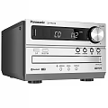 Panasonic Audio System With Black Speakers Main Unit Display Screen And USB Port