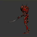 Mech Warrior Mech Soldier Machine Battlearm Mechanical Battlearm Machine Fighter Robot 3d model