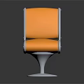 Modern Yellow Upholstered Leisure Chair With White Frame And Matching Ottoman