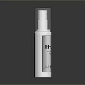 Skin Care Spray With Green Nozzle And Silver Bottle For Daily Use