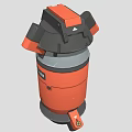 Orange And Black FES Mechanical Equipment With Compact Structure And Durable Design