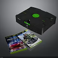 Xbox Console With Car Racing Games Including Forza Horizon And Game Discs