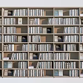 Modern Bookcase Bookshelf Storage Rack Decorative Column Package Column Decorative Rack 3d model