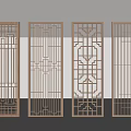Screen partition 3d model