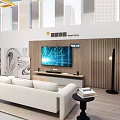 Smart Education and University Office Exhibition Hall with Multiple Displays and Presentations
