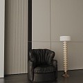 Modern floor lamp 3d model