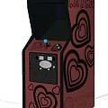 Old game machine 3d model