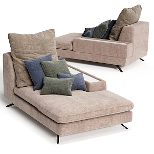 Vintage sofa stool Colombinicasa SCENA 3d model