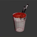 Hot Instant Noodles In White Paper Cup With Black And White Chopsticks