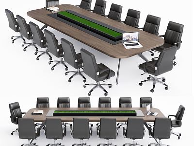 Modern Conference Table and Chair Conference Table and Chair Combination Office Chair model