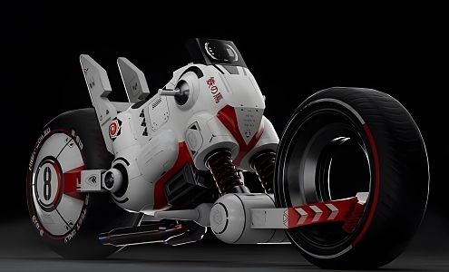 Motorcycle 3d model