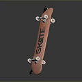 Stylish Black And Pink Skateboards With SKATE Brand Design For Daily Use