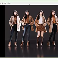 Women in Brown Coats with Different Bottoms and Boots Fashion Looks