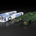 Military Transporter Heavy Truck Tractor Airport Space Shuttle Truck Transporter Function Vehicle Tool Vehicle Toy Car Decoration Decoration Decoration 3d model