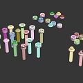 Professional Hardware Tools Collection With Metal Bolts And Nuts For Industrial Use