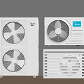 Air conditioner External unit Central air conditioner 3d model