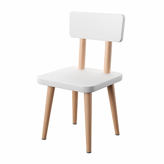 Modern children's chair 3d model