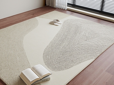 Modern Square Carpet model